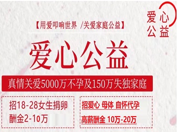 曾都捐卵助孕生子 爱心志愿者招募